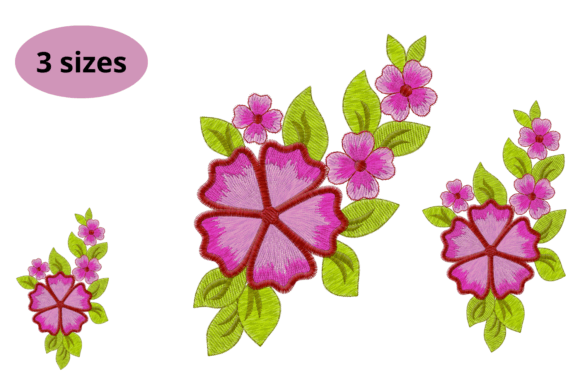 Bouquet Flowers: A Thoughtful Embroidery Design for Meaningful Gifts