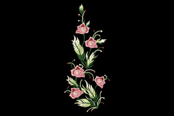 Elegant Pink Floral Cascade