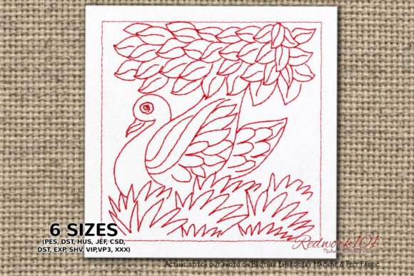 Swan Bird Design: A Boutique Embroidery Review
