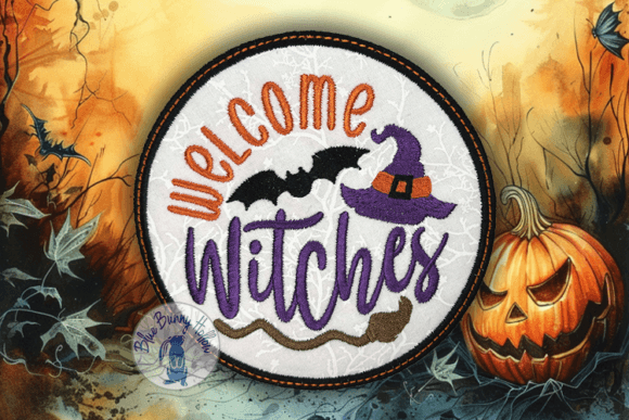 Welcome Witches Halloween Coaster